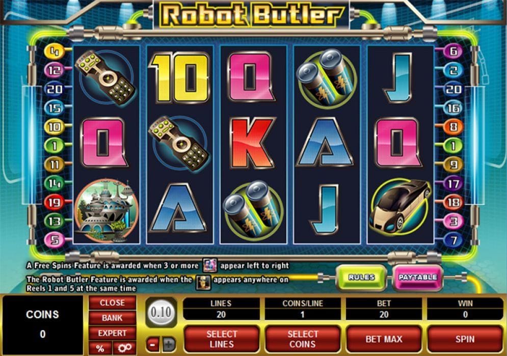 Robot Butler Robot Butler online Casinospiel