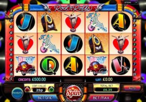 Rock'n Rolls Slotmaschine ohne Anmeldung
