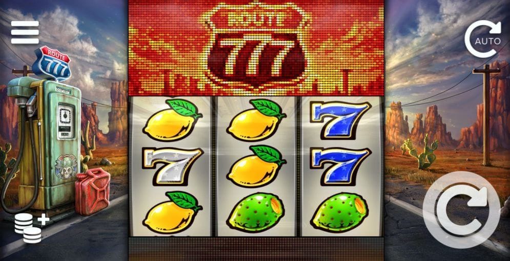 Route 777 online Geldspielautomat