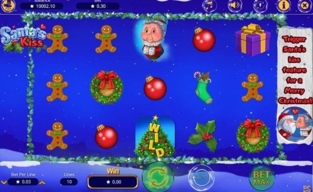 Santa's Kiss Spielautomat kostenlos