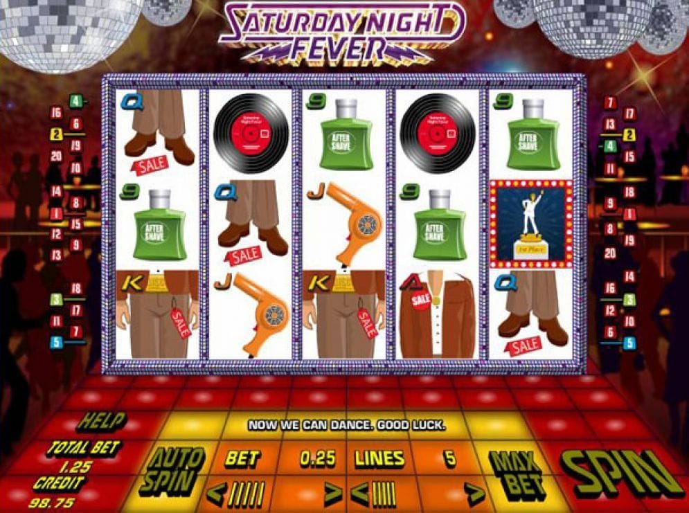 Saturday Night Fever online Automatenspiel
