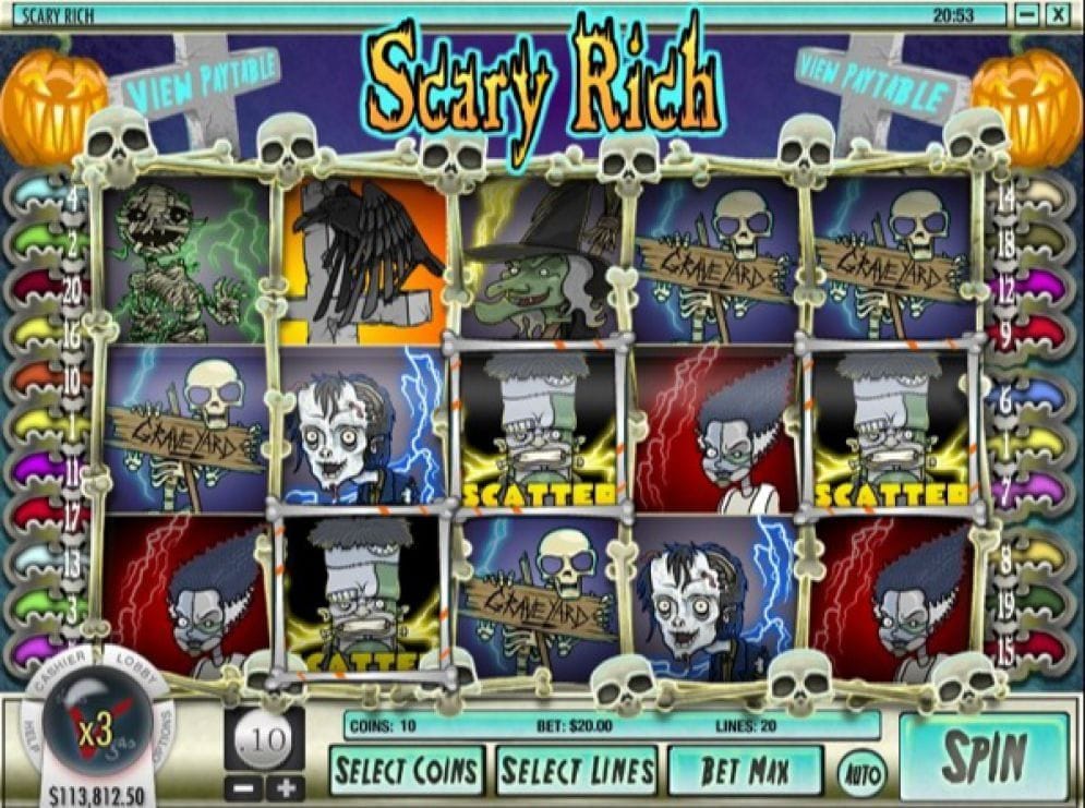 Scary Rich online Videoslot