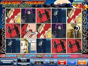 Secret Agent Slotmaschine online spielen