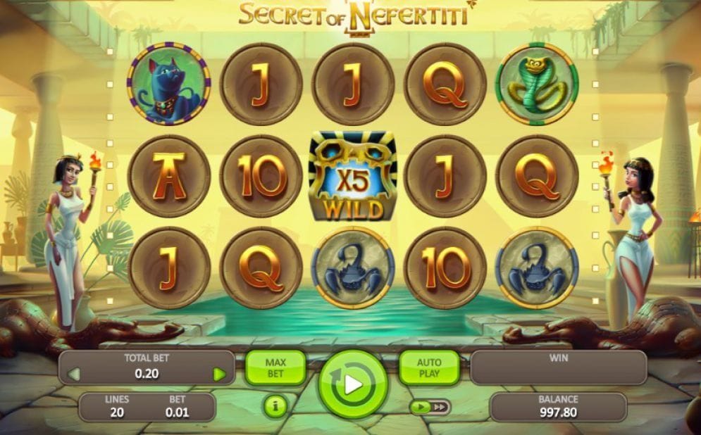 Secret of Nefertiti Slotmaschine