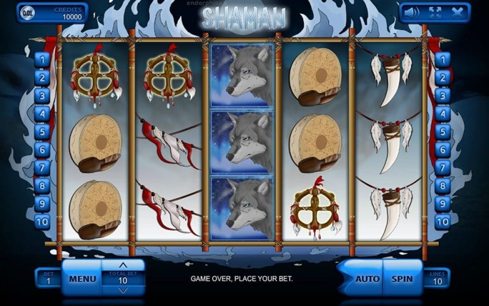 Shaman Shaman online Spielautomat