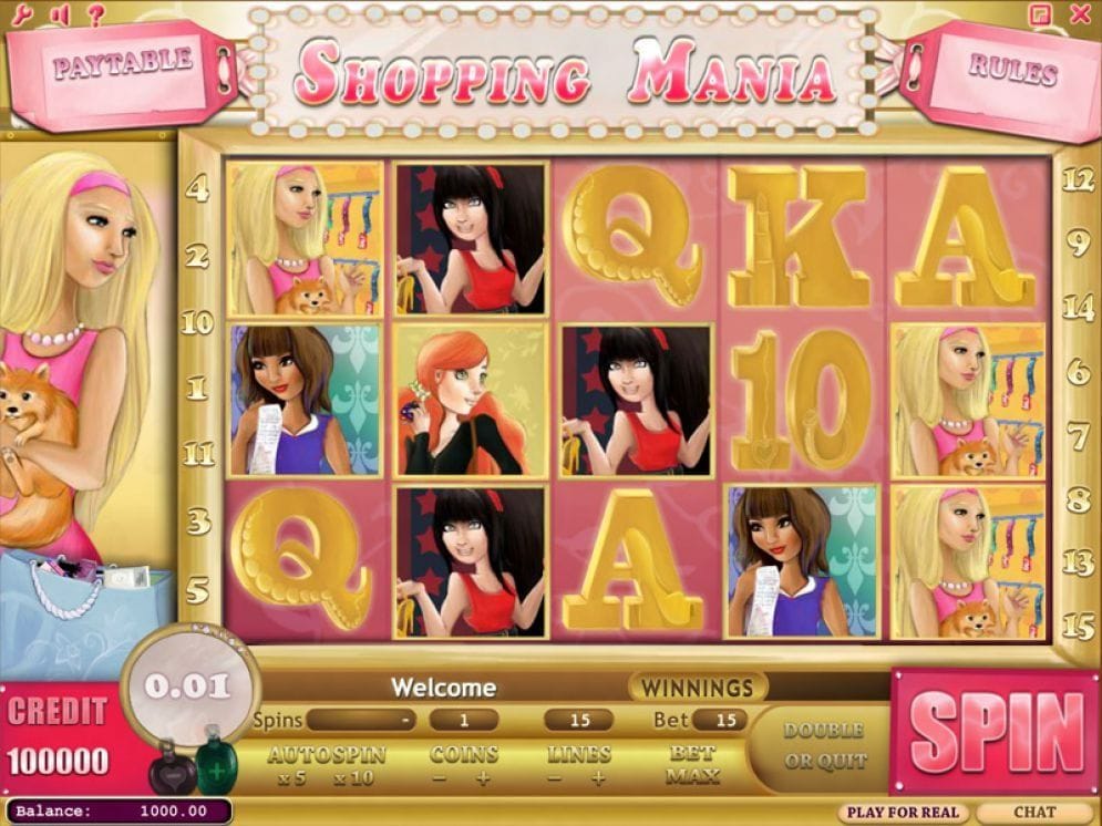 Shopping Mania Shopping Mania online Spielautomat