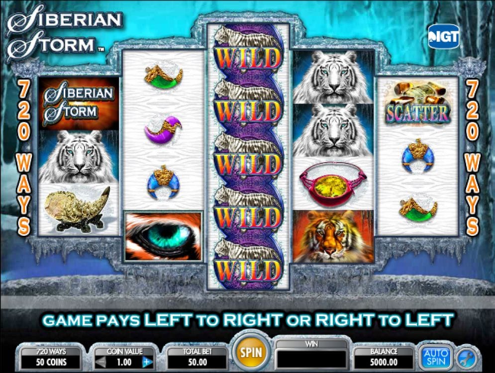 Siberian Storm Siberian Storm Videoslot