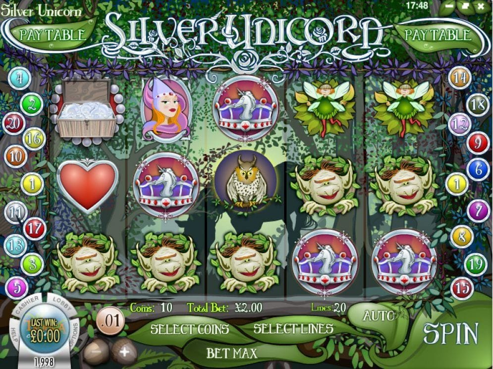 Silver Unicorn online Videoslot