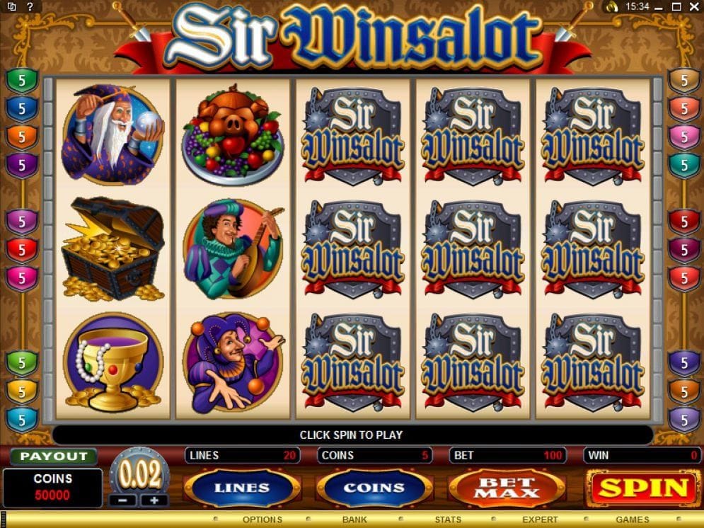 Sir Winsalot Sir Winsalot online Video Slot