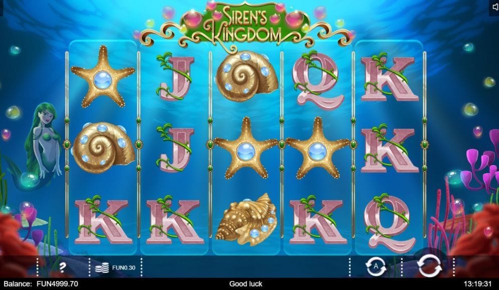 Siren's Kingdom online Video Slot