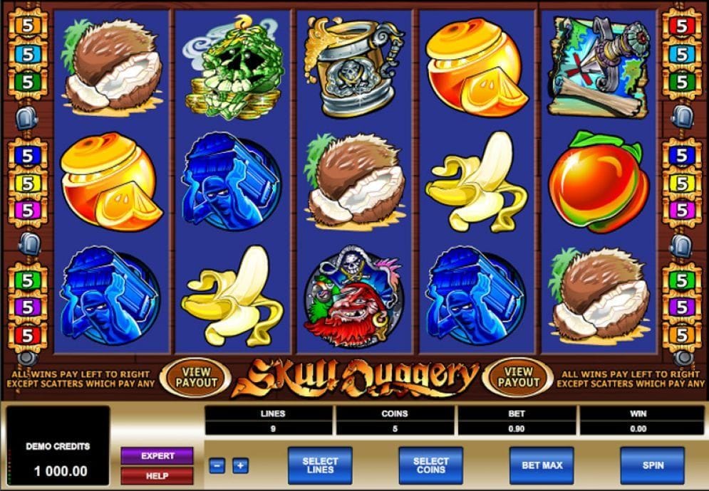 Skull Duggery Skull Duggery online Slotmaschine