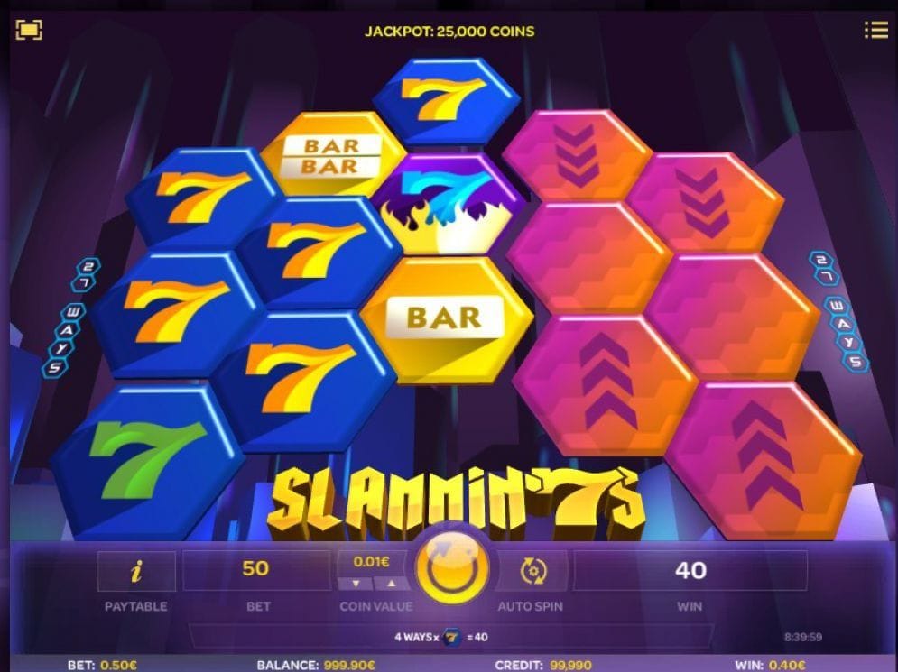 Slammin'7s Slotmaschine