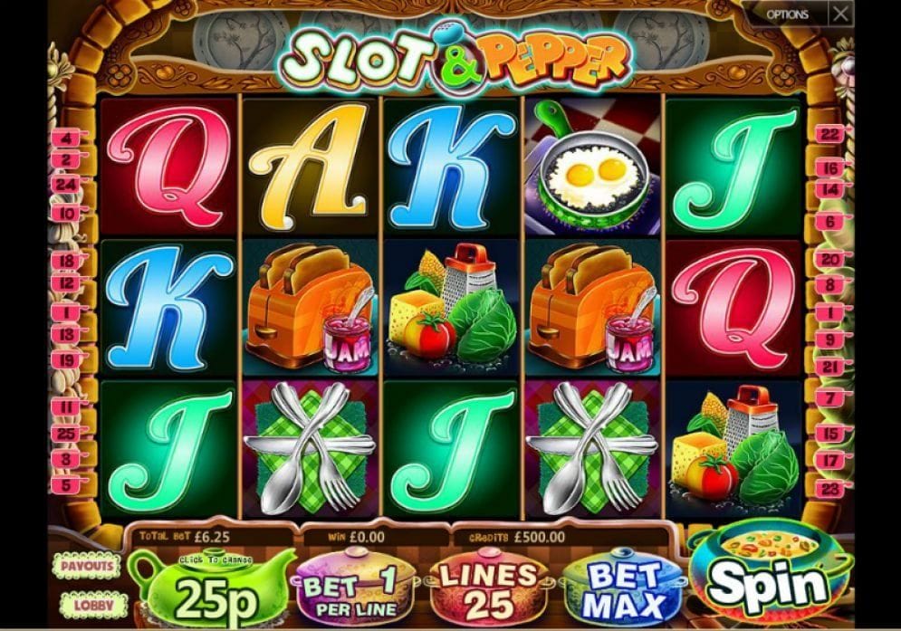 Slot & Pepper Casinospiel