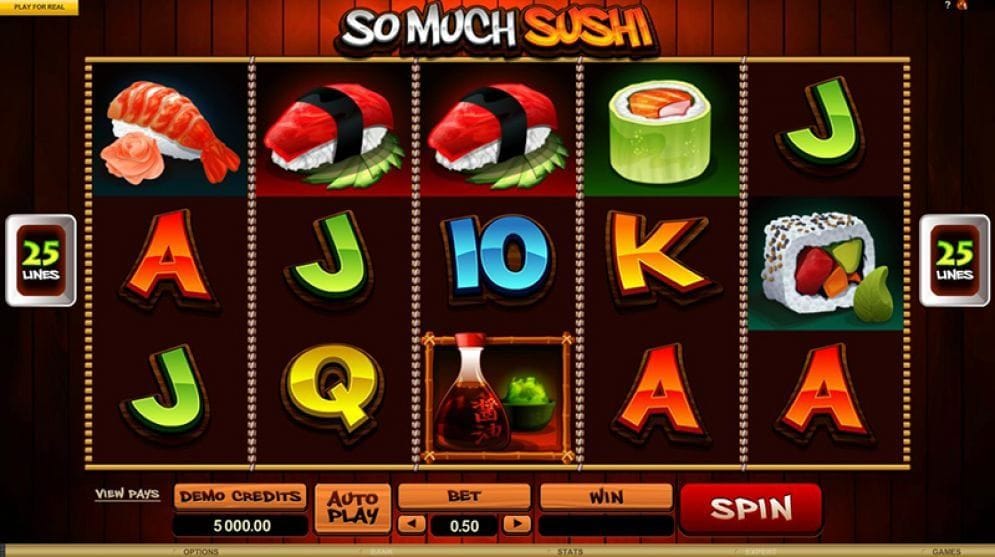 So Much Sushi Videoslot