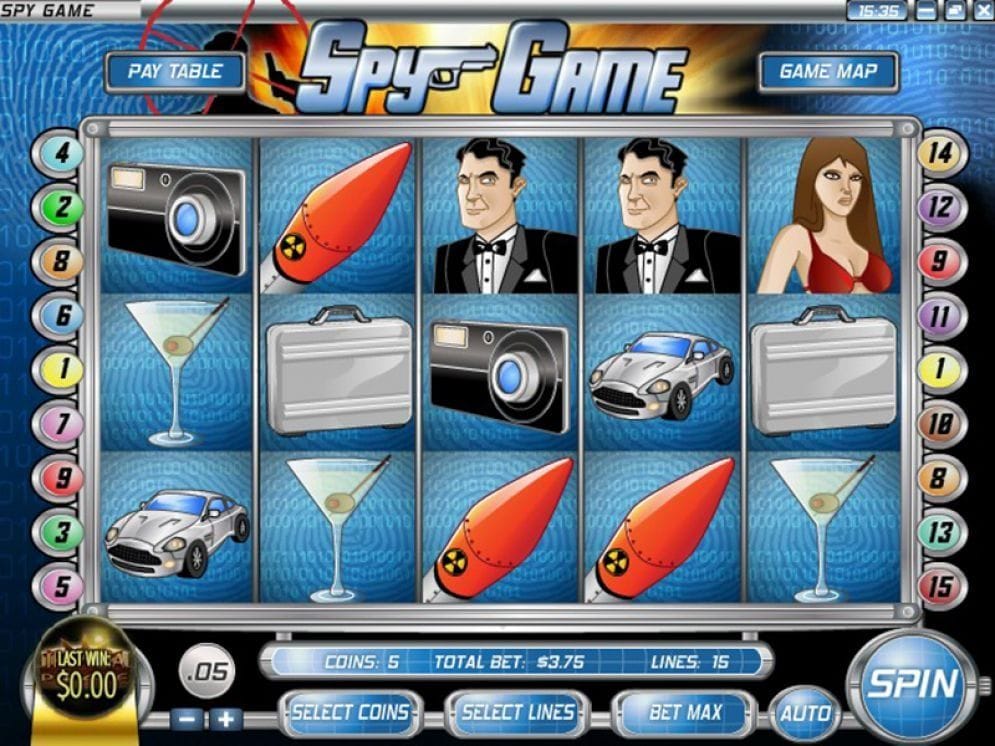 Spy Game Spy Game Casino Spiel