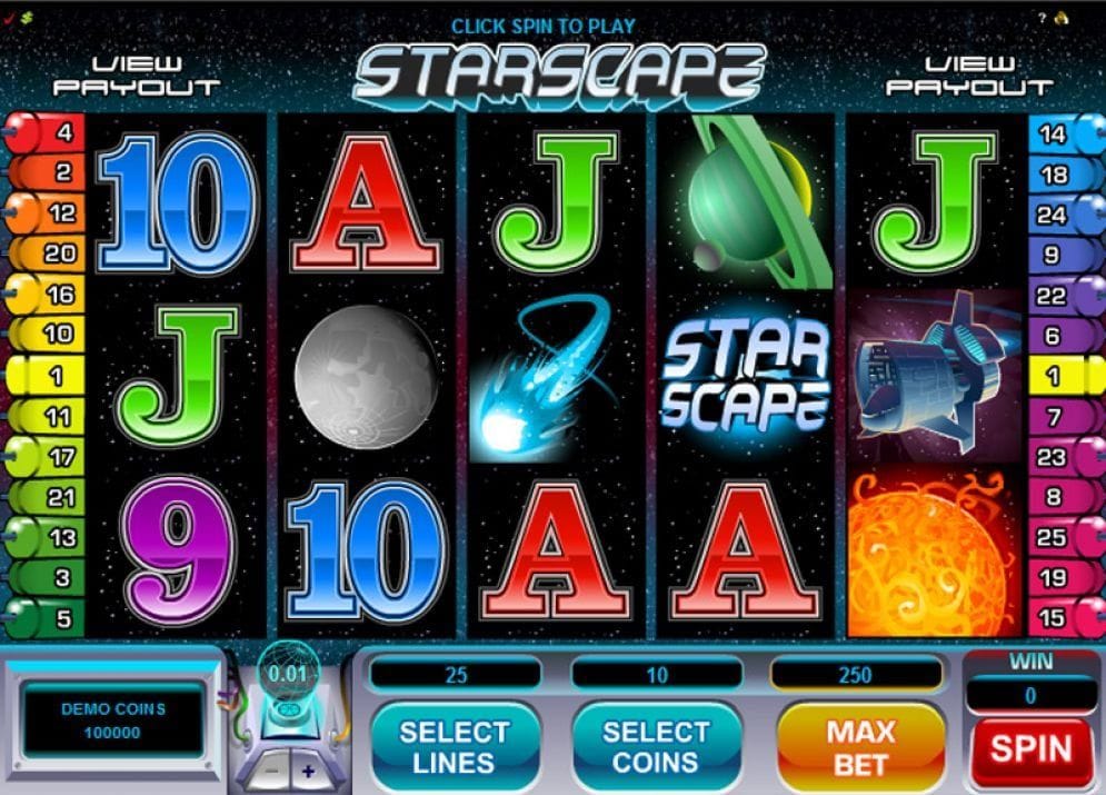 Starscape Videoslot