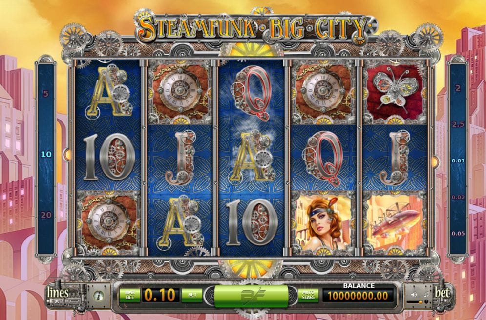Steampunk Big City Steampunk Big City Videoslot