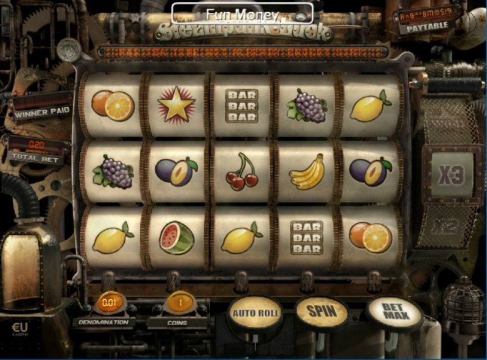 Steampunk Luck online Automatenspiel