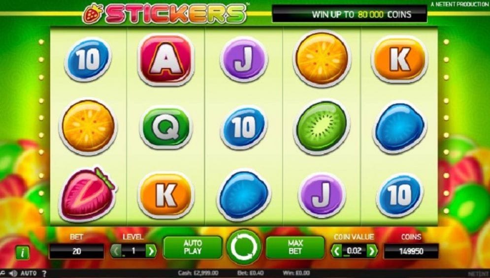 Stickers Videoslot