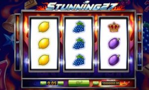 Stunning 27 Slotmaschine ohne Anmeldung
