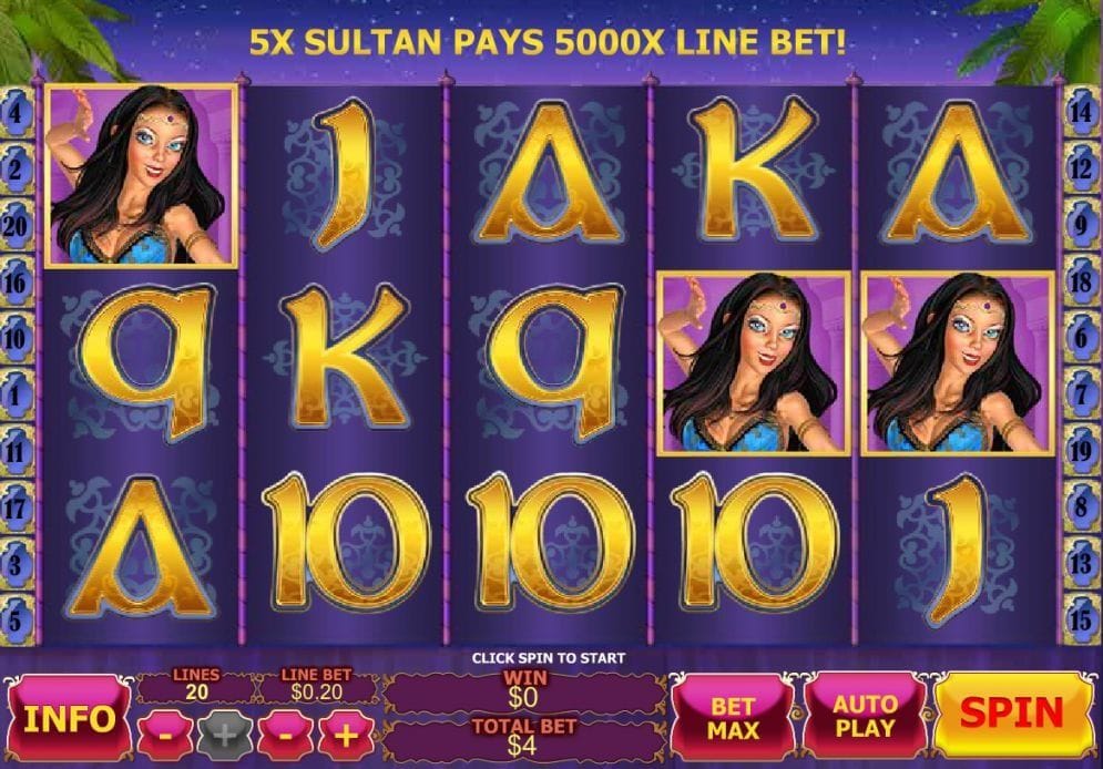 Sultans Gold Spielautomat
