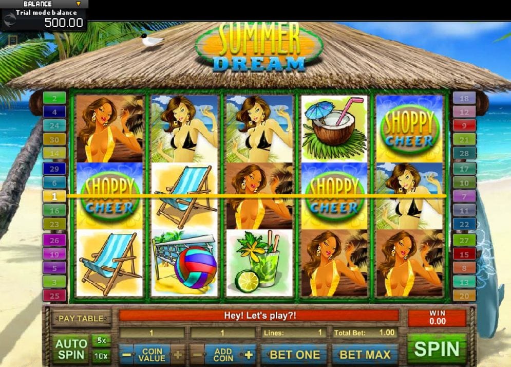 Summer Dream online Video Slot