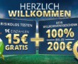 1€ einzahlen und 15€ kassieren