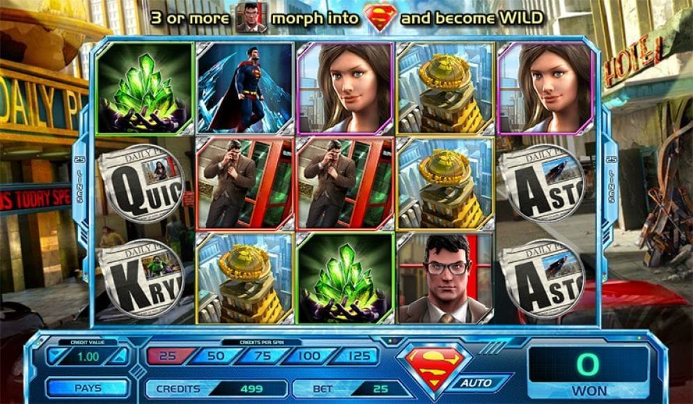 Superman: Last Son of Krypton Automatenspiel