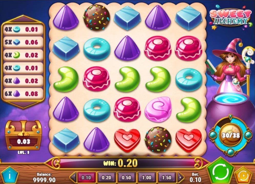 Sweet Alchemy online Automatenspiel