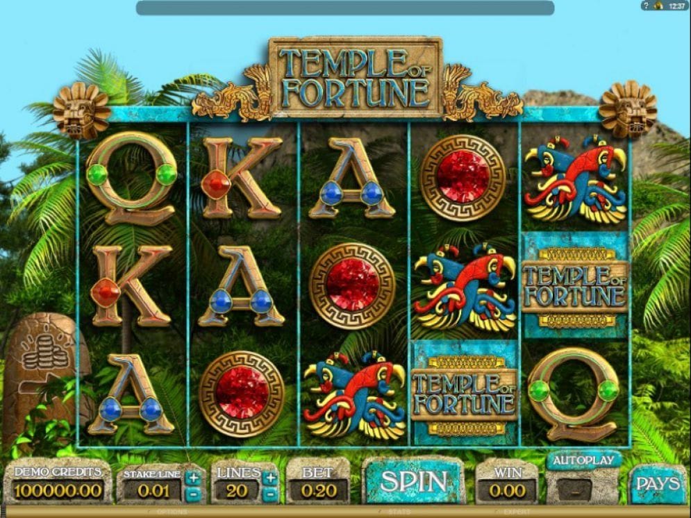 Temple of Fortune Videoslot