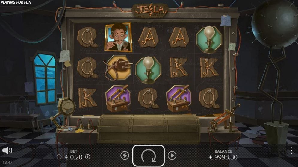 Tesla Jolt Casinospiel