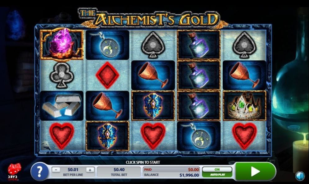 The Alchemist's Gold Automatenspiel