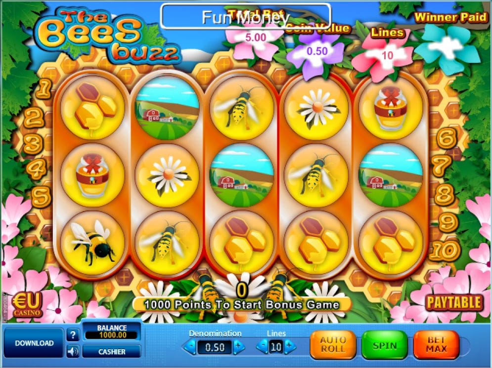 The Bees Buzz Slotmaschine
