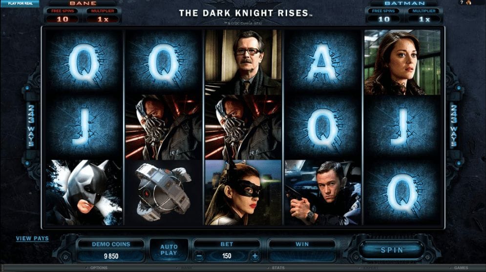 The Dark Knight Rises The Dark Knight Rises Automatenspiel