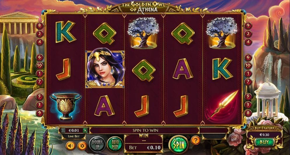 The Golden Owl of Athena Videoslot