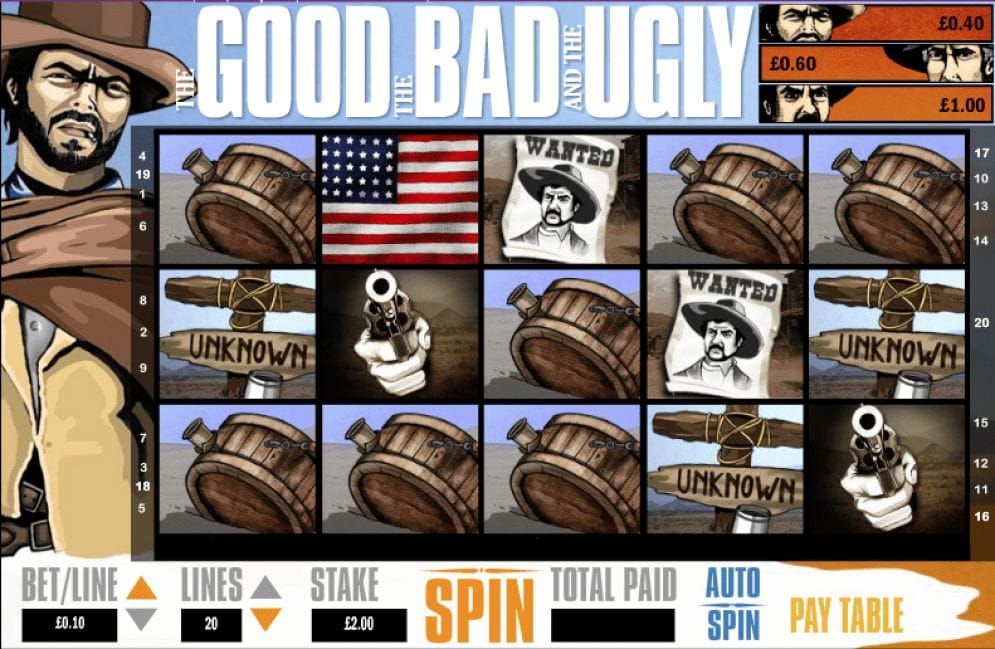 The Good The Bad and The Ugly The Good The Bad and The Ugly online Geldspielautomat