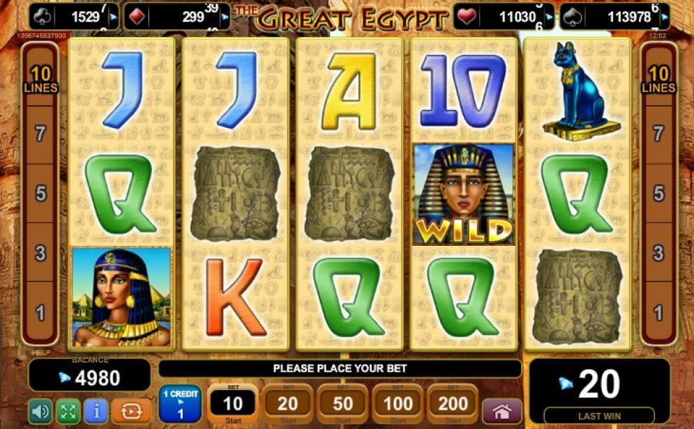 The Great Egypt The Great Egypt online Casinospiel