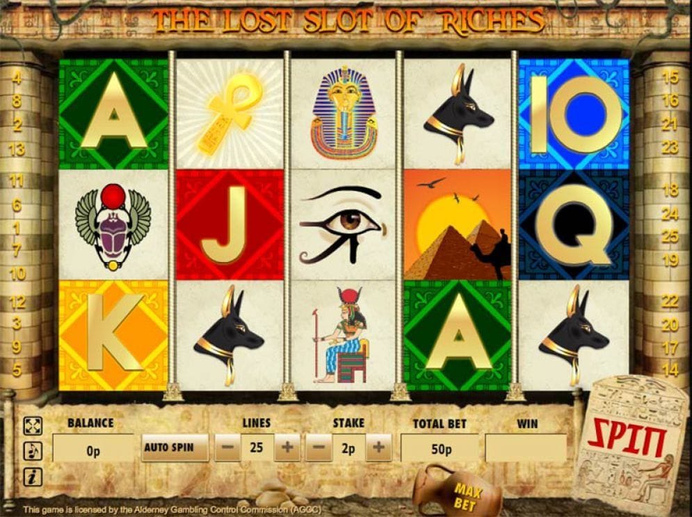 The Lost Slot of Riches The Lost Slot of Riches online Video Slot