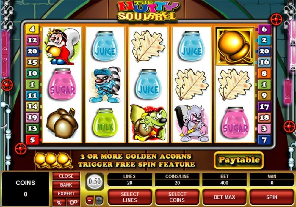 The Nutty Squirrel The Nutty Squirrel online Slotmaschine
