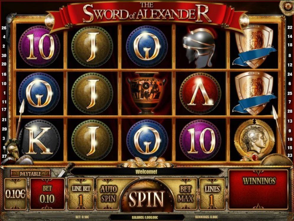 The Sword of Alexander The Sword of Alexander Spielautomat