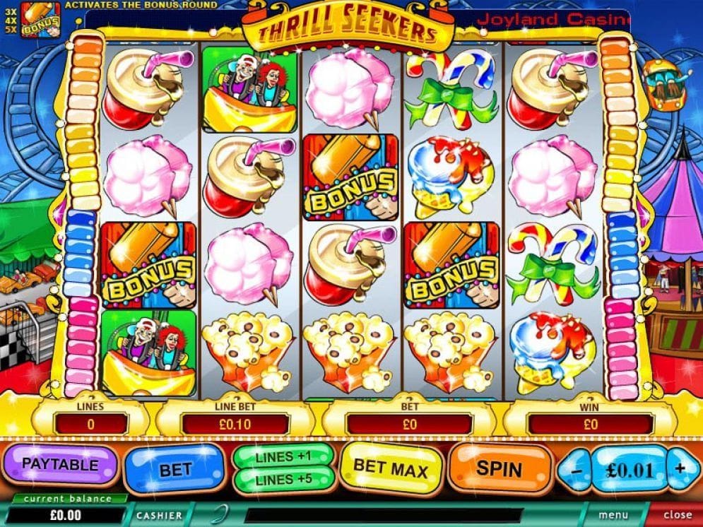 Thrill Seekers Casinospiel