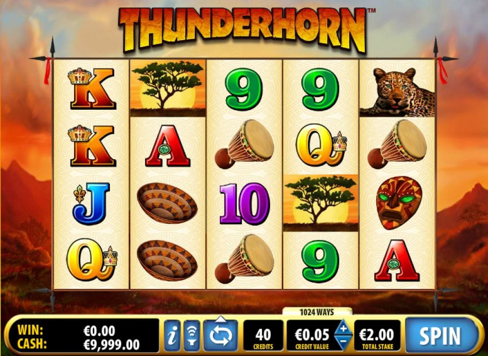 Thunderhorn Videoslot