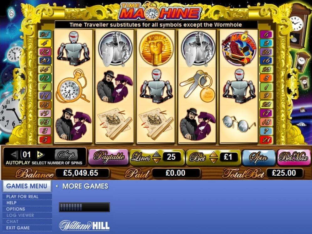 Time Machine online Spielautomat