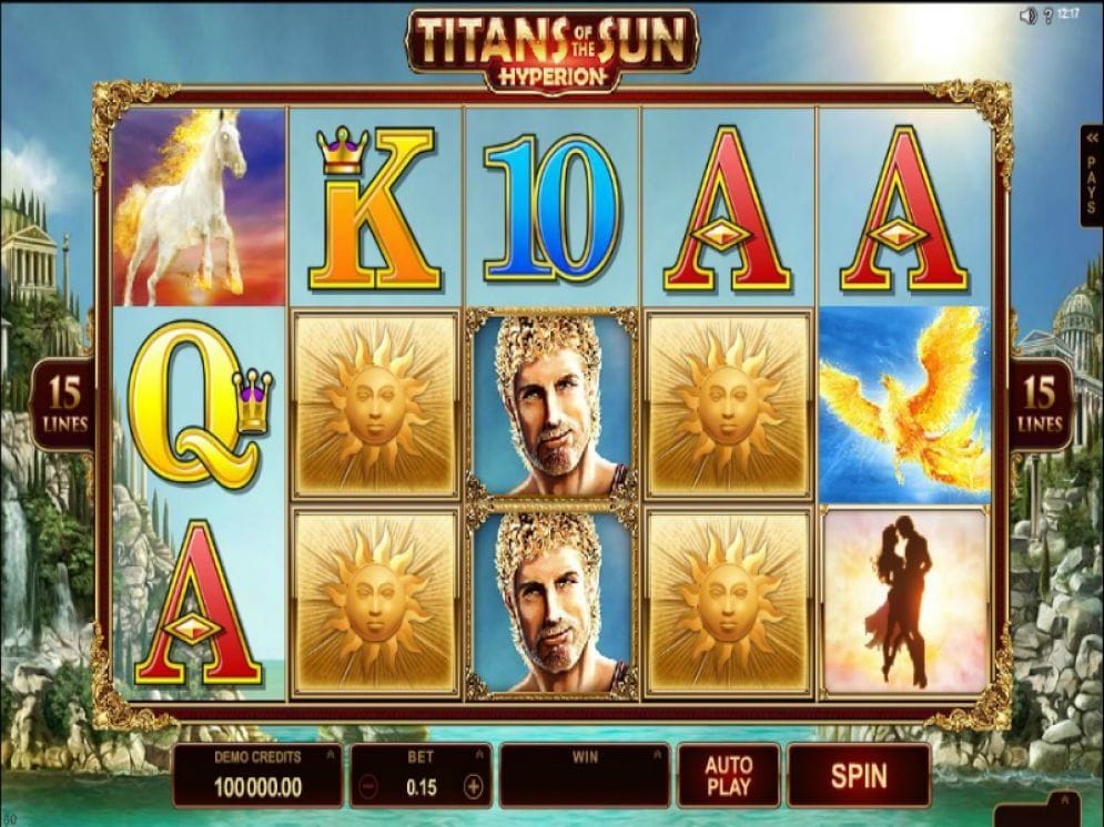 Titans of the Sun: Hyperion Spielautomat