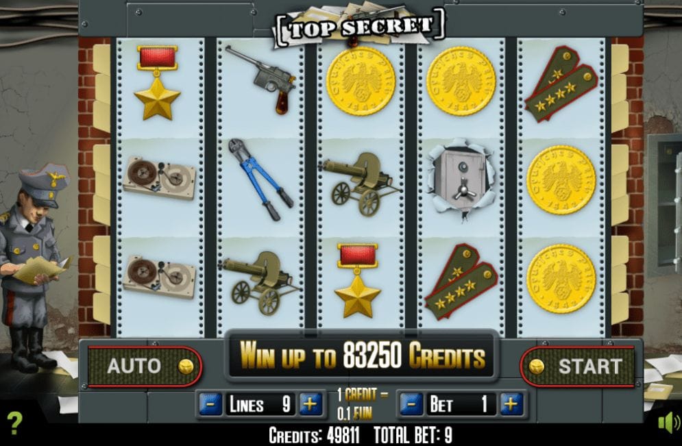 Top Secret Slotmaschine