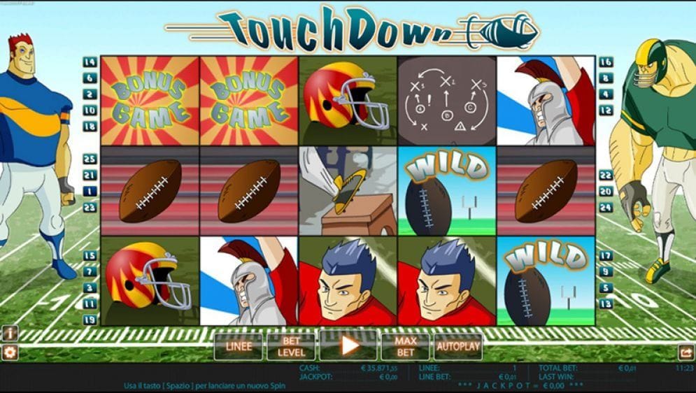 Touch Down Automatenspiel