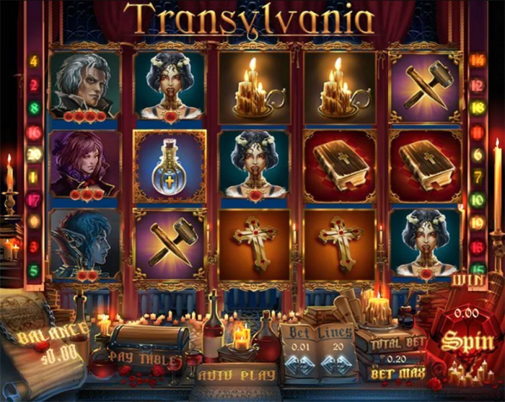 Transylvania Transylvania online Spielautomat