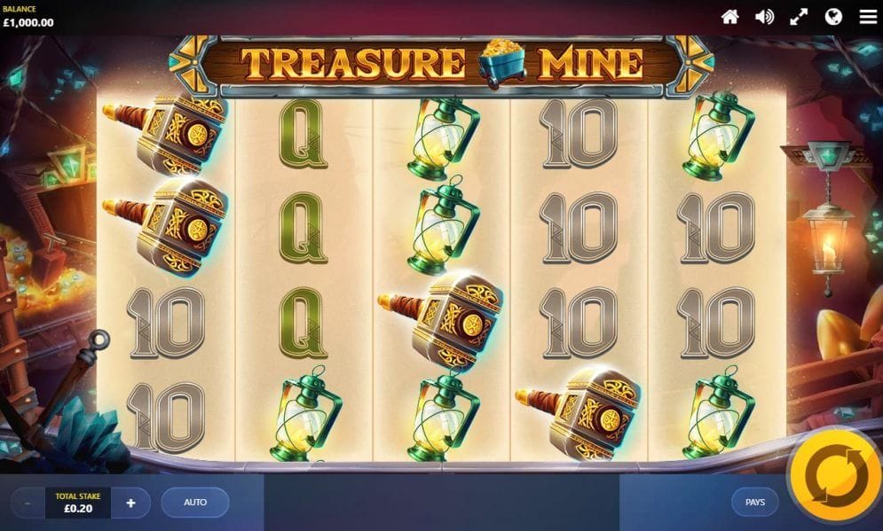 Treasure Mine Spielautomat