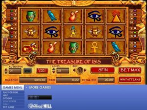Treasure of Isis Slotmaschine freispiel