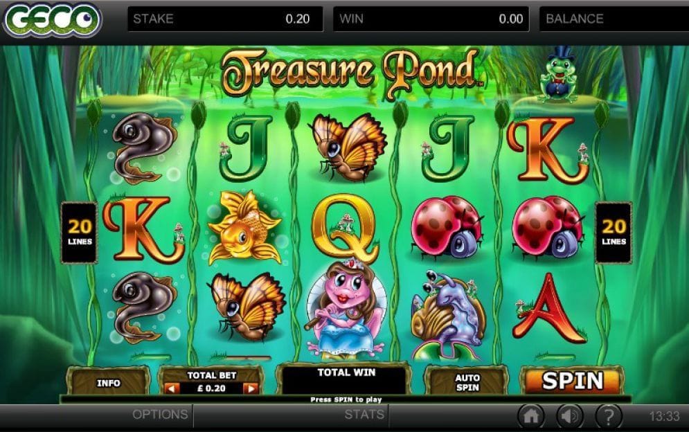 Treasure Pond Treasure Pond Video Slot